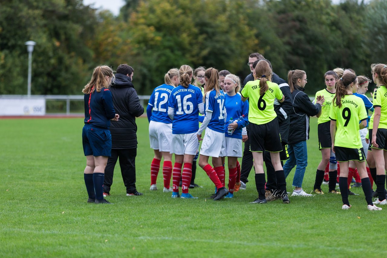 Bild 372 - B-Juniorinnen TSV Schoenberg - Holstein Kiel : Ergebnis: 0:23